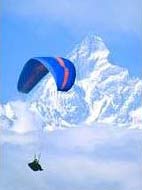 Para Gliding in Himalayas