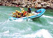 Rafting in Sikkim