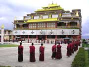 Buddhist temple in Sikkim